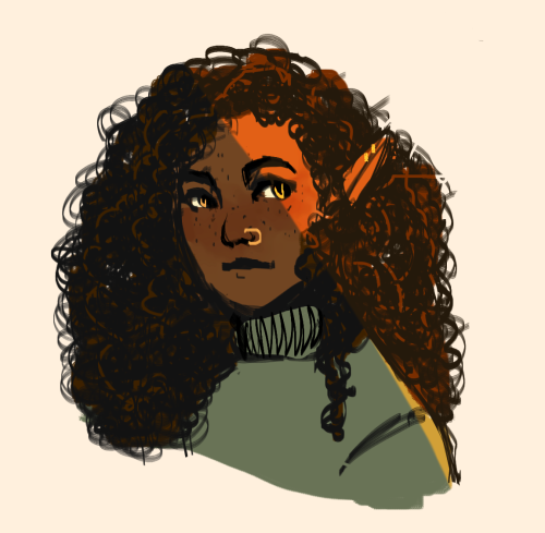 fioblah: my tablet pen is broken so here is a lup i drew with my trackpad  [id. a drawing of lu