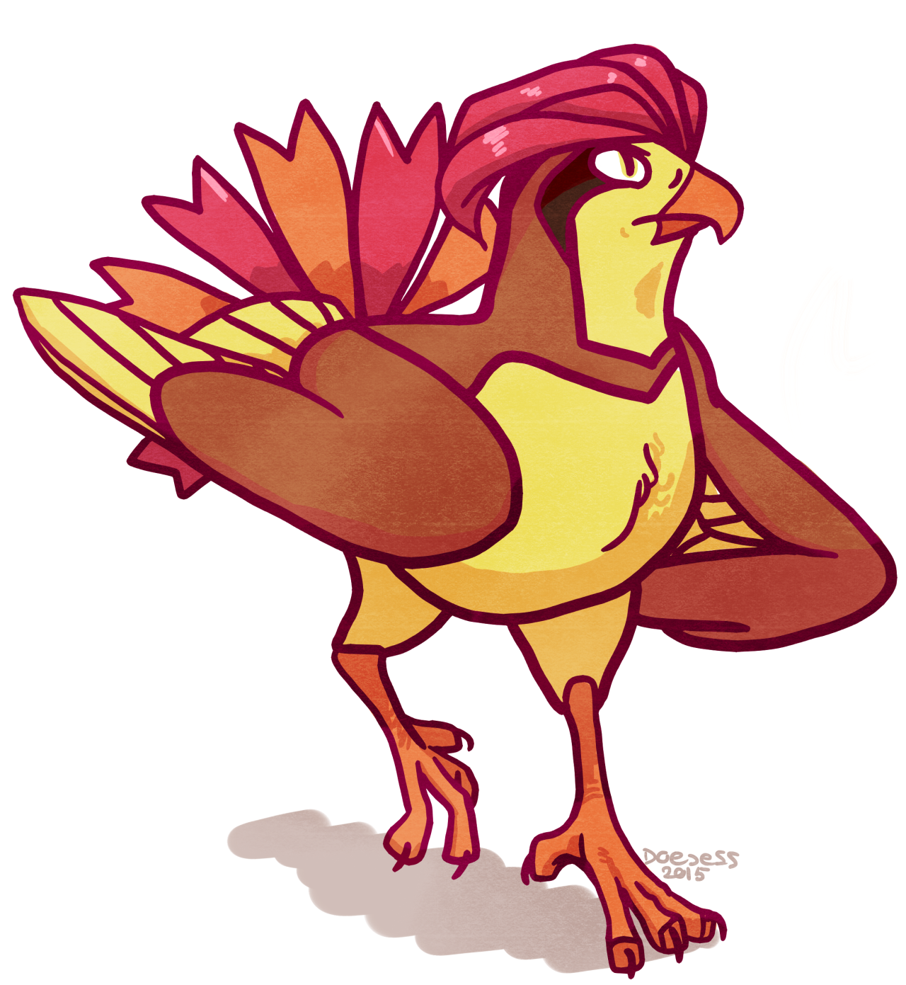 doejess:  ☀ follow for more disgruntled bird ☀