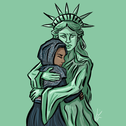 quiversarrow:Muslims are and will always be welcome to the true American. That we even need to fight