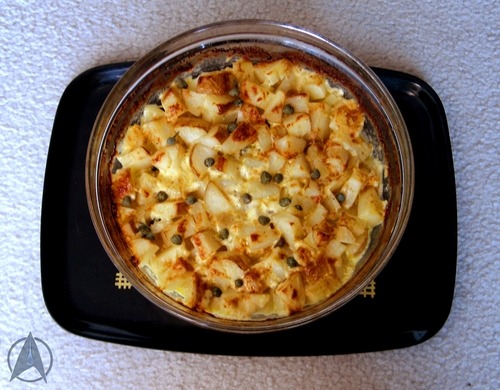 Food Replicator, Miles O'Brien's potato casserole