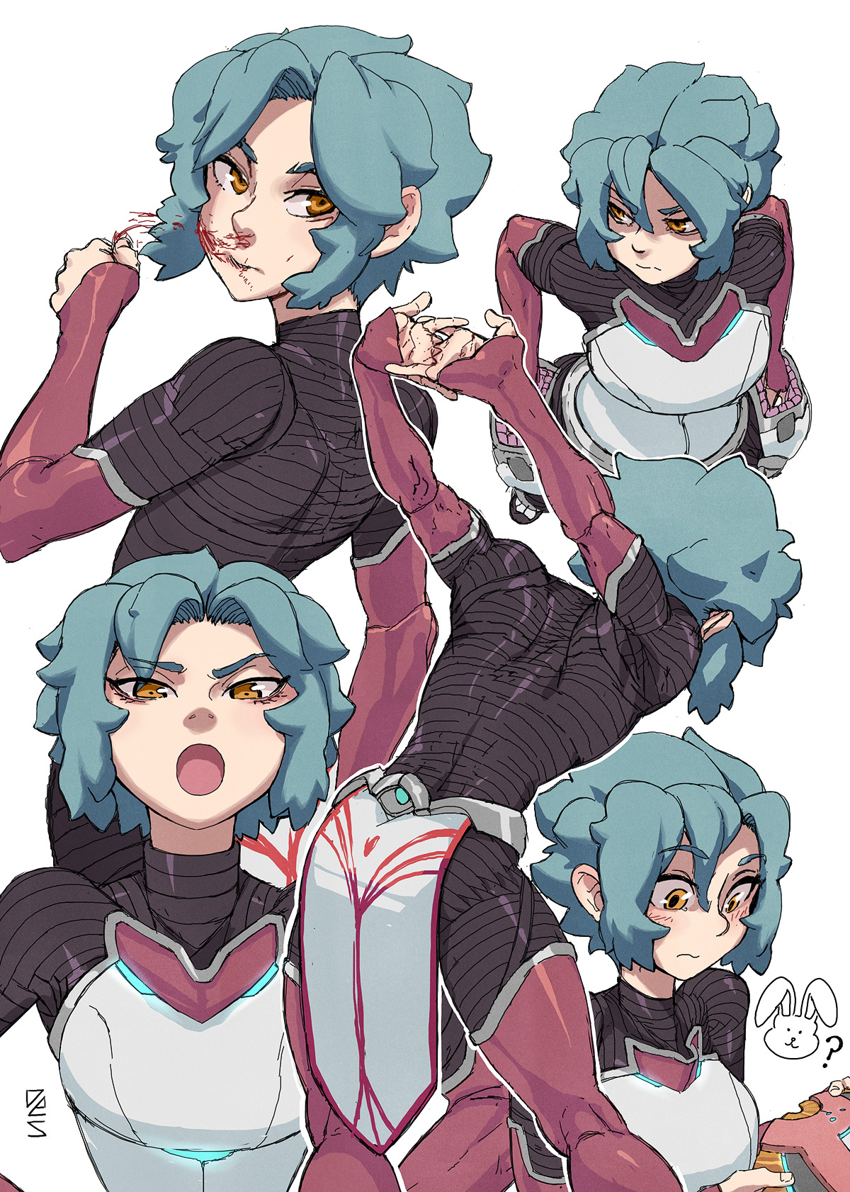desdraws:Lily’s Incomplete KnightOwl suit