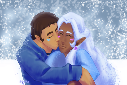 Hey! My art for @unholycrying for @voltronsecretsanta2k18 gift exchange! You asked for Allurance and