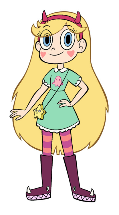 Star Butterfly&rsquo;s official design and the Star vs the Forces of Evil logo!