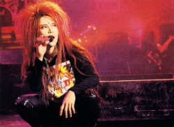 japanese-zombie-hero:  05.02.1998A day when we lost the most amazing artist, the forever loved Hide.  Not a day goes by when dont miss him, but he will always be loved&lt;3