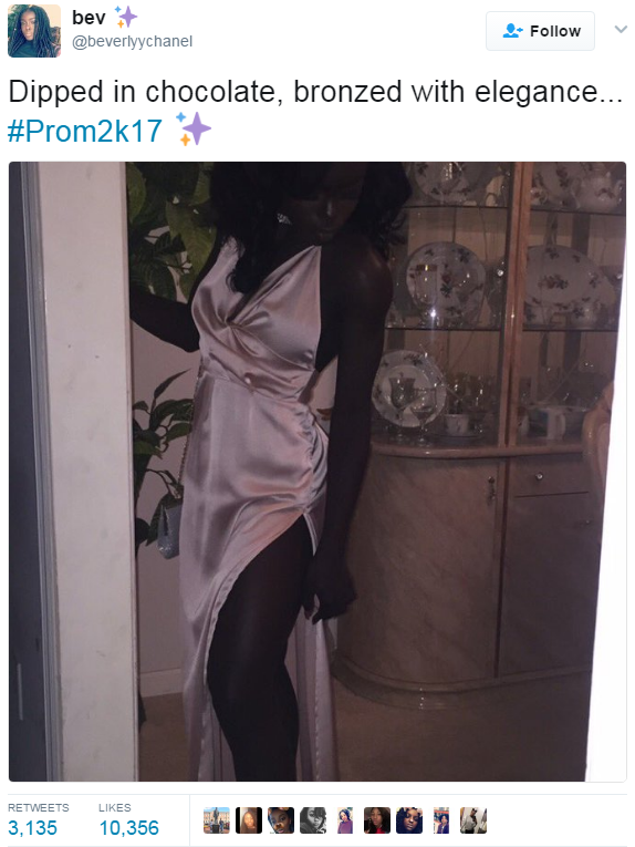 hustleinatrap: some piece of Black excellence at prom 2k17