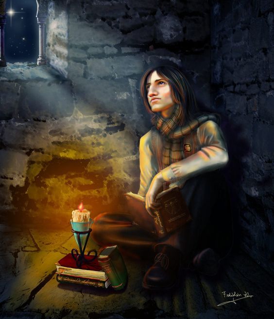 angel-e-v-a:  Young Severus Snape - Hidden from the World (found at frodobolson72.deviantart.com)