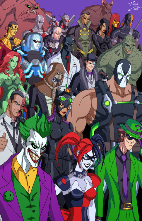 philchoart:  Rogue’s Gallery by phil-cho
