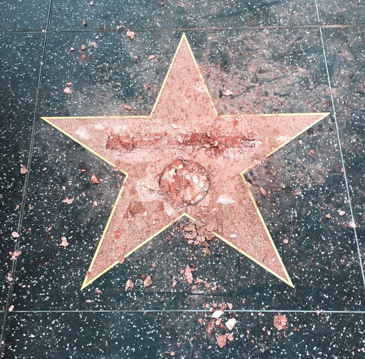 Trumps star&hellip;.as it should be&hellip;.Lol