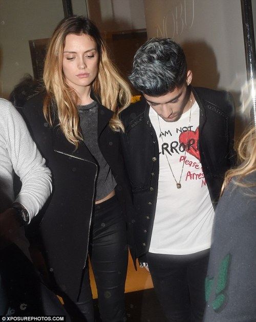 Zayn out in London - October 29, 2015