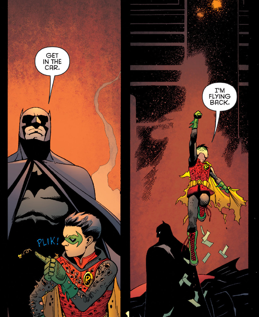 tamirthegreat:  he drags damian back by his shoelaces omg 