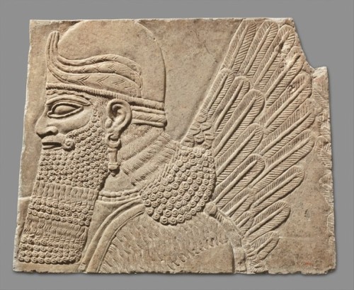 Met-Ancient-Art: Relief Panel, Metropolitan Museum Of Art: Ancient Near Eastern Art