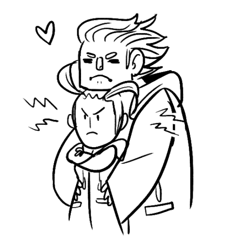 ask-the-stalwart-puzzler: I really wanted to draw Lex hugs today.I think EVERYONE deserves a big buf