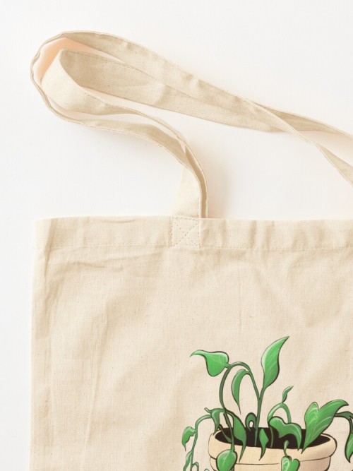 (via &lsquo;Pothos&rsquo; Cotton Tote Bag by Marissa Danielsen)