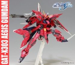 gunjap:  MG 1/100 GAT-X303 Aegis Gundam: Latest Improved Work by Karna. Full PHOTO REVIEWhttp://www.gunjap.net/site/?p=260007