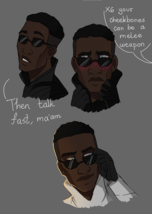 beastqueenart:some x6 doodles cause i love him and he had to be with the institute assholes  @b