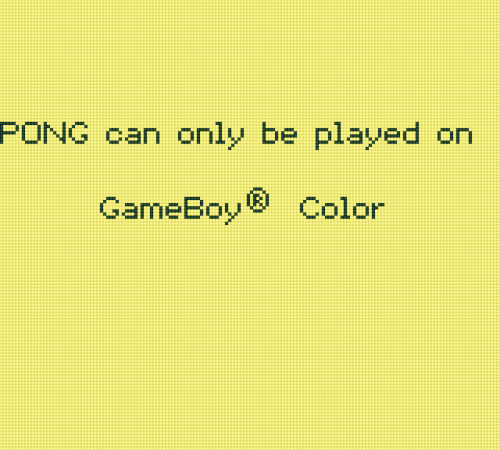 Not the first time the industry lied to me…Pong: The Next Level, 1999