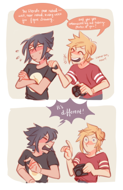 maplebars:  OHH I FORGOT TO POST THIS but i drew my FAVORITE dialogue from venny’s fic which you can read here!! ;v; i love this fic to DEATH . .. …… please give it a read if u lov promptis //prayer emojis