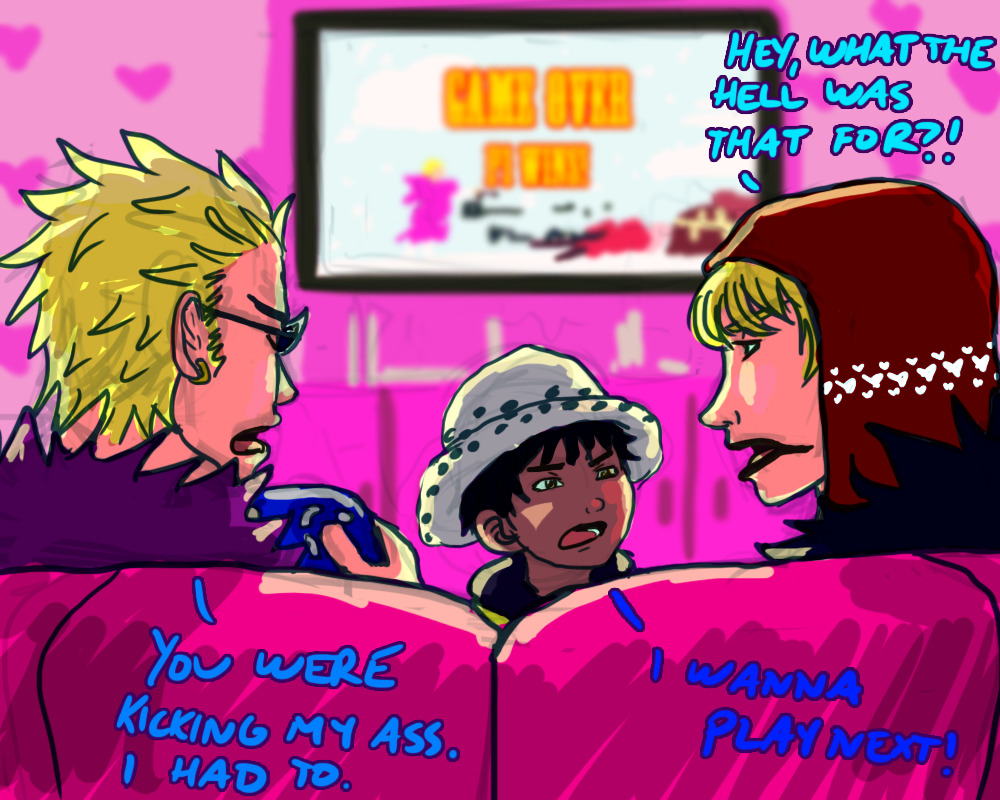 codenamezimbabwe-art:  Hahahaha Oda had me goin’ there for a second. Hahahahaha. ʘ‿ʘ