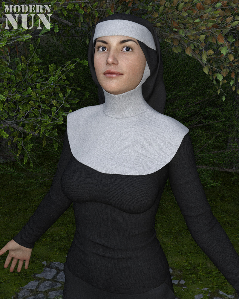  Modern nuns move with the times. Gone are the long robes, now they dress  in a more