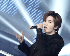sungjongontop:  Sungjong looking really fine during the Last Romeo + Back remix at Gayo Daejun 