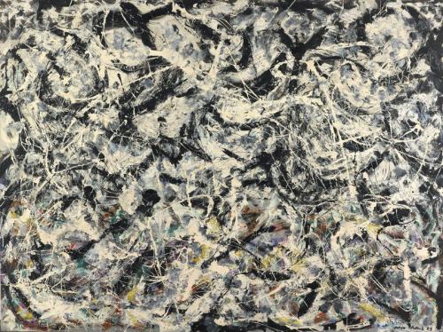 Jackson Pollock, Greyed Rainbow (1953)