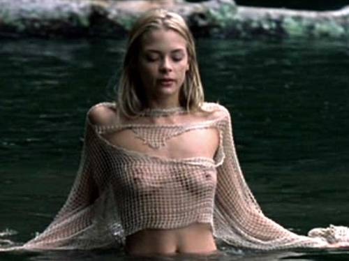 Porn starprivate:  Jaime King is topless in the water photos