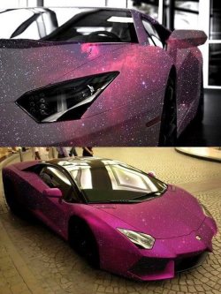 selfcests:   scienceyoucanlove:  Matte Galaxy paint on Aventador.   And in that moment I swear, we had THE car 