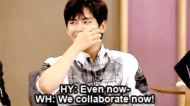 myungsues-u:  Hoya and heart throwing. 