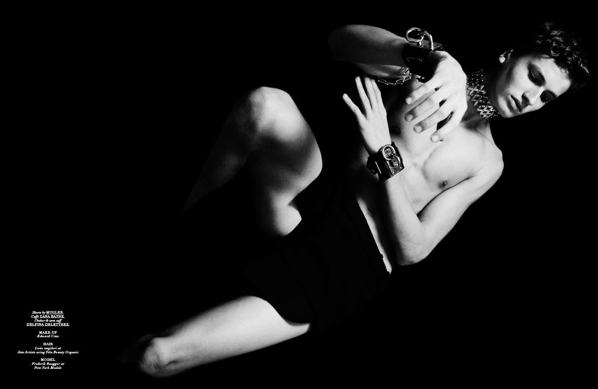 somefetishes:  BOUND FOR PLEASURE PhotographySTEFANI PAPPASFashion EditorANDREW MUKAMALMake-up EDWARD