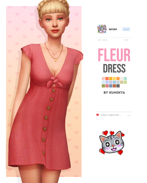 kumikya: FLEUR DRESShappy (early) valentines!!!  here’s my gift to you i bought this dres