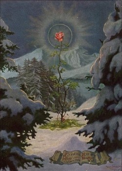 derwiduhudar: Hans Toepper (German, 1885-1956), “Rose made ​​its way from the root “ 