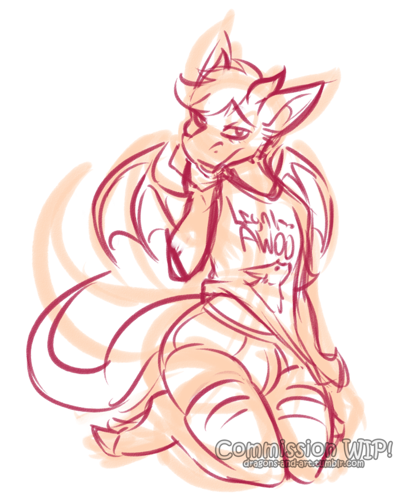 dragons-and-art:  Commission for @artsofallkind! That’s one cute boy the heck 