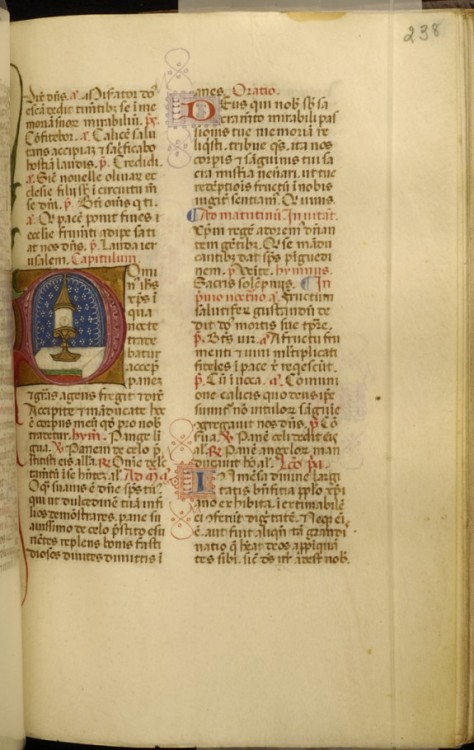 waltersartmuseum:Art of the Day: Leaf from Breviary Learn more about this object in our art site: h