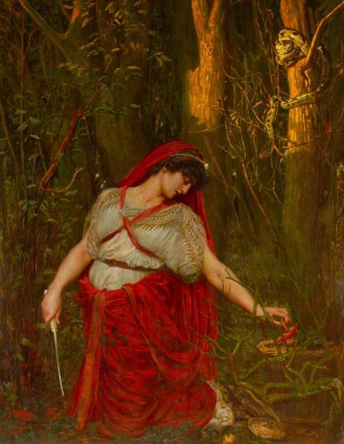 artsandcrafts28: Medea the Sorceress  Valentine Cameron Prinsep 1880