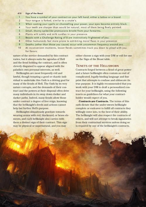 dnd-5e-homebrew:Oath of the Hellsworn Paladin by the_singular_anyone 