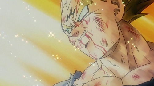 mysticaladventurer:  Trunks, Bulma… I do this for you. And yes; even for you, Kakarot. 