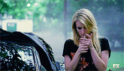 american horror story + smoking