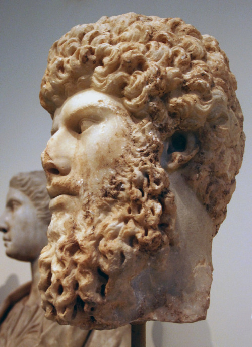 myglyptothek:Lucius Verus. Found in Athens. 160s AD. Pentelic marble. National archaeological museum