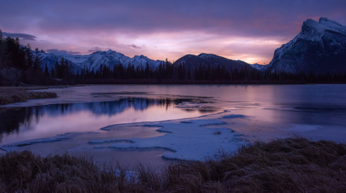 Porn photo 90377:  Sunrise @ Banff by bob   