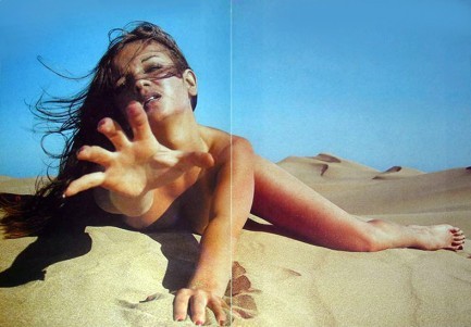 thegoldendove:  Christina Lindberg  - Completely Deserted 1973 