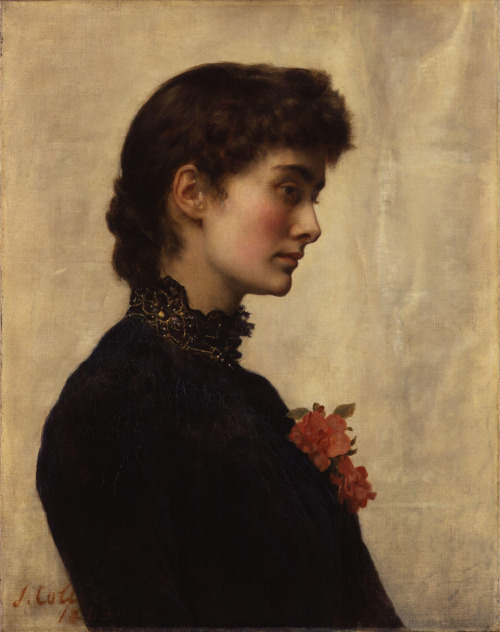 Portrait of Marion Collier, by John Maler Collier, National Portrait Gallery, London.