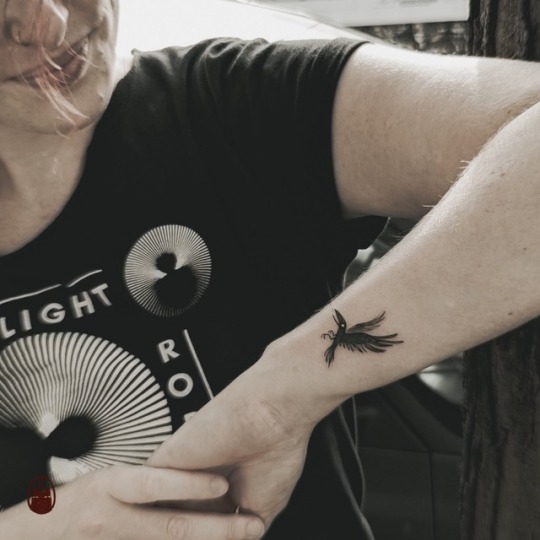 Crow Tattoo Design On Wrist  Tattoo Designs Tattoo Pictures