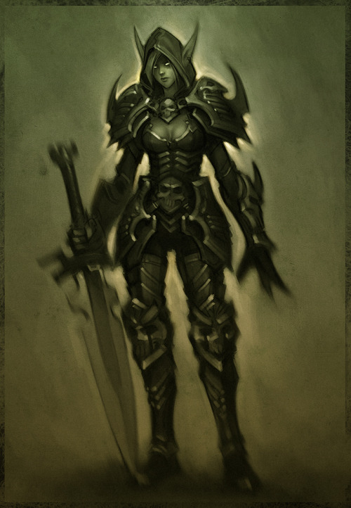 artsofheroes: BE Death Knight by slipgatecentral