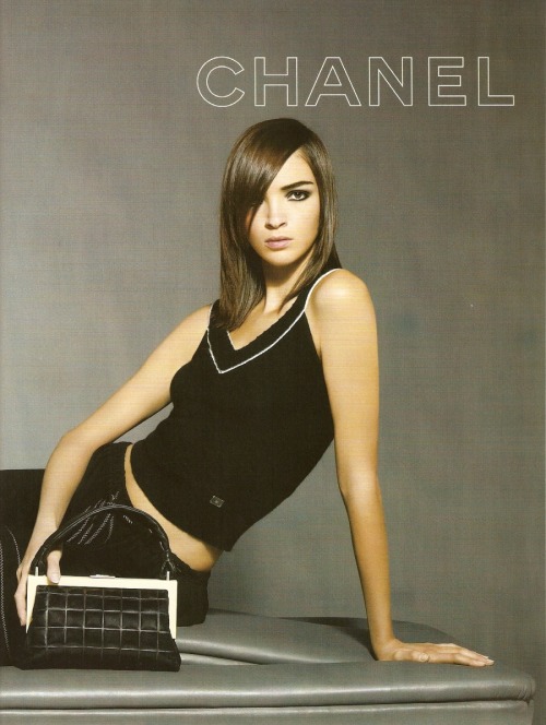 a-state-of-bliss:Chanel 2002 - Maria Carla Boscono by Karl Lagerfeld 