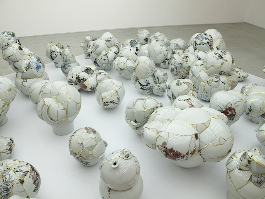 myampgoesto11:  Yee Sookyung: Translated Vases  reconstructed ceramic fragments 