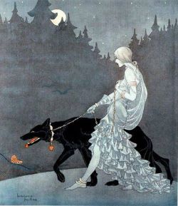 silverbat:    Queen of the Night,“ by Marjorie Miller ,1931.   
