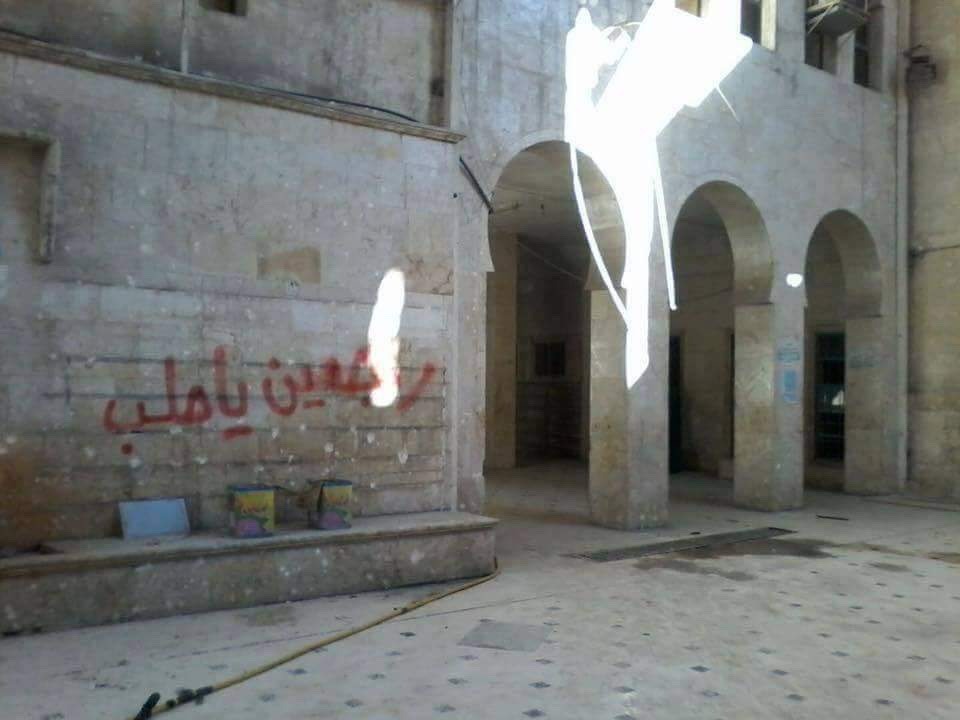 aishawarma: nuraqsa: راجعين يا حلب، راجعين يا هوا For context;A