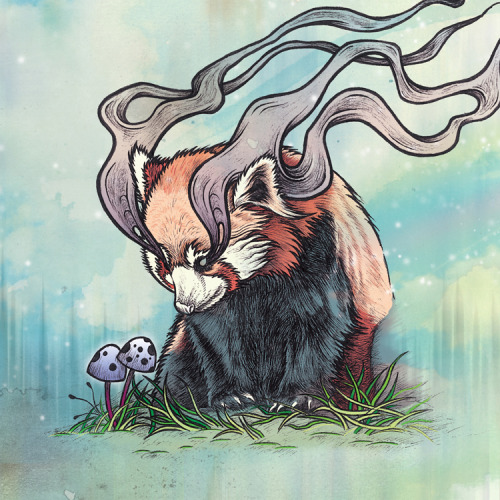 sosuperawesome:  Bestial Spirits by Mat Miller on Tumblr and Society6 • So Super Awesome is also on Facebook, Twitter and Pinterest •  