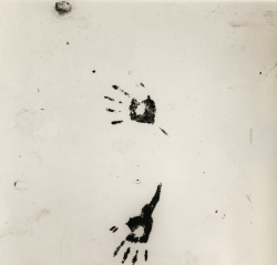 arterialtrees:  Francesca Woodman FROM PORTRAIT OF A REPUTATION (HANDPRINTS)