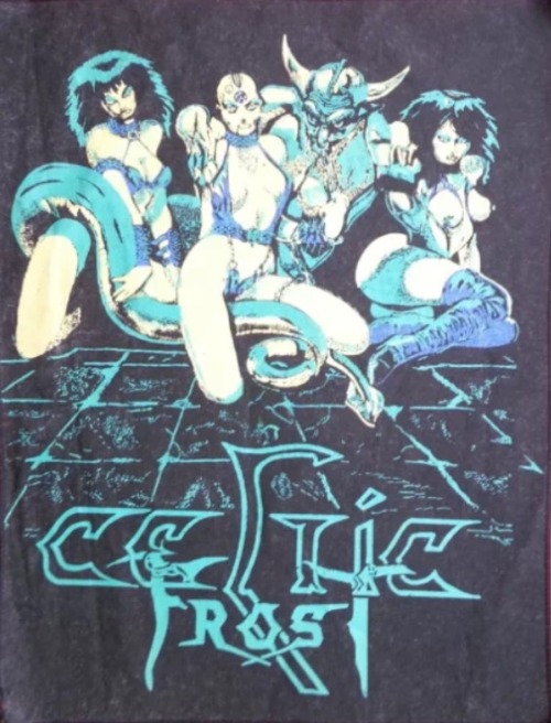 49scream:Celtic Frost large printed back patch.